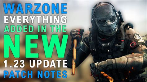 Warzone Updates HUGE Weapon Changes In The New Modern Warfare Warzone 1 ...