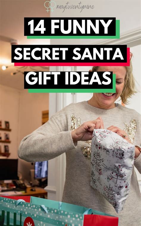 14 Funny Secret Santa Gift Ideas | Funny secret santa gifts, Santa gifts, Secret santa gifts