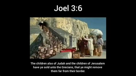 “Ye we’re sold” by Hamitic tribes selling Semitic tribes unto the Greecians - YouTube