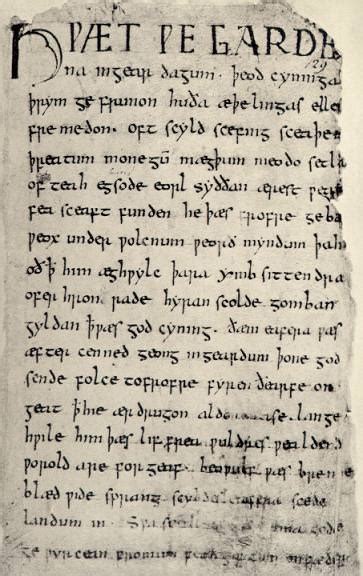 The Beowulf Manuscript - Medievalists.net