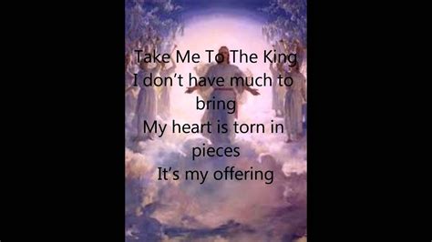 Tamela Mann Take Me To The King Lyrics - YouTube