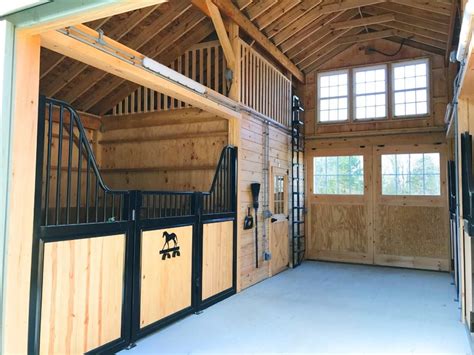 Interior Horse Barn Design Ideas & Tips | Horizon Structures