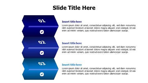 4 steps infographic template Inforgraphics & Slides