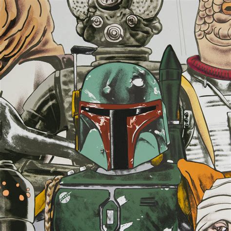 Star Wars Empire Strikes Back Boba Fett Print - Familytree