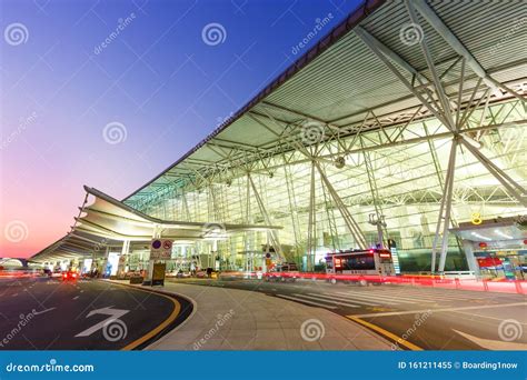 Guangzhou Baiyun International Airport Terminal 1 in China Editorial ...