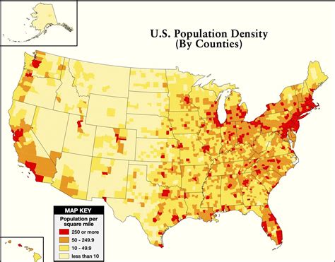 Map With Population Density