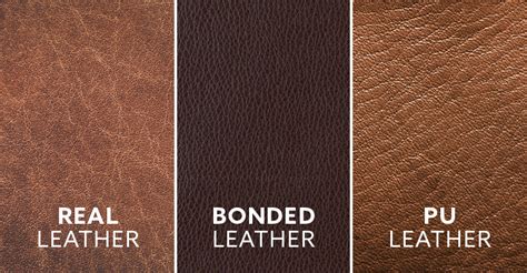 How is real leather different from bonded leather and faux leather?