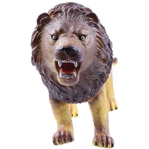 Africa Lion Action Toy Figure Lifelike African Jungle Animal Kingdom ...