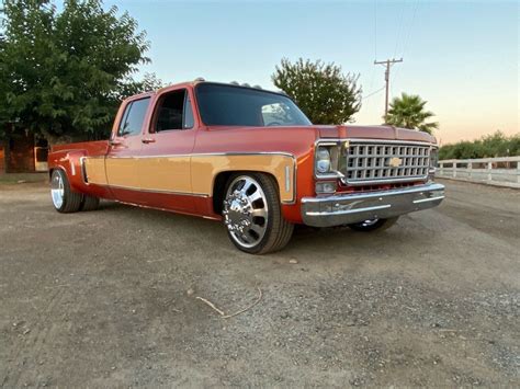 1978 C10 C30 Dually Crew Cab Custom Lowered Camper Special for sale ...