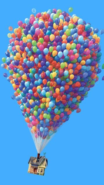 Up House Balloons Wallpaper