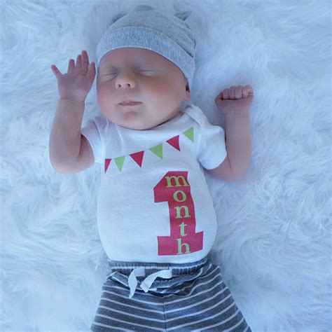 One Month Baby Photo Outfit - Baby Clothes