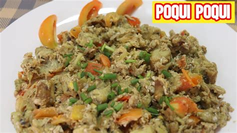 How to Cook Poqui Poqui | Putaheng Ilokano | Pinoy Easy Recipes - YouTube