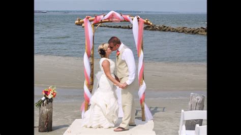 Charleston, SC Beach Wedding - YouTube