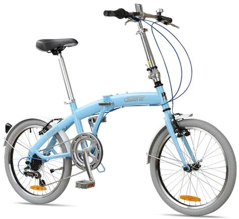 MIAMI Citizen Bike 20" 6-speed Folding Bike with Steel Frame | Folding ...