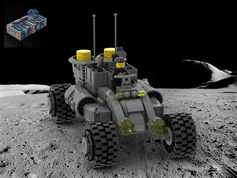 Heavy Duty Lunar Rover (With images) | Heavy duty, Lunar, Lego space