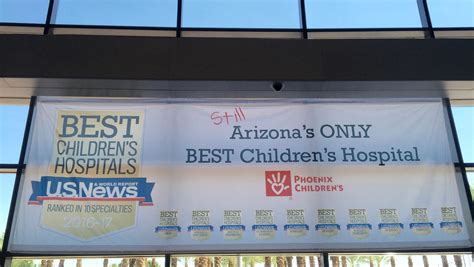 Phoenix Children's Hospital ranked in all 10 specialties in U.S. News ...