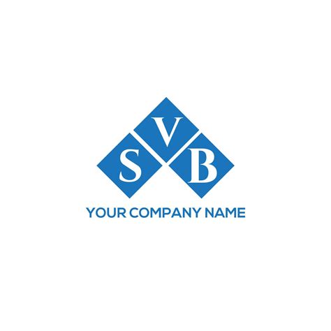 SVB letter logo design on white background. SVB creative initials letter logo concept. SVB ...