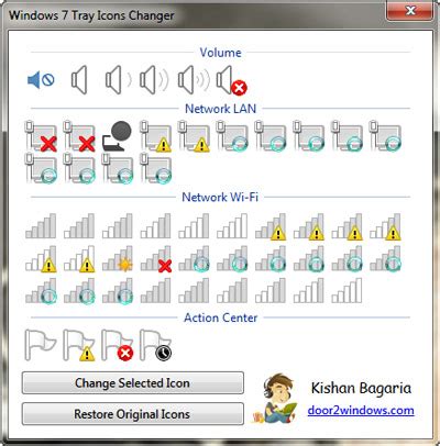 How to Change Windows 7 Default System Tray Icons Customizer