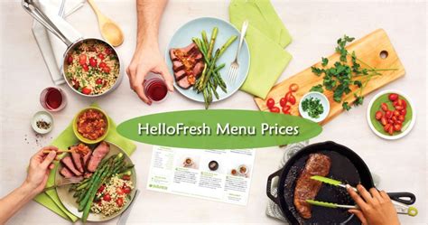 Hello Fresh Menu Prices this Week (Latest) - AllMenuPrices