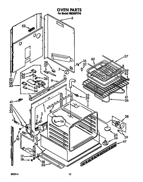 Whirlpool Microwave Parts Diagram - General Wiring Diagram