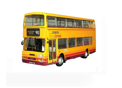 Leyland Olympian Diecast Model Bus by BritBus R602 This Leyland Olympian Diecast Model Bus is ...