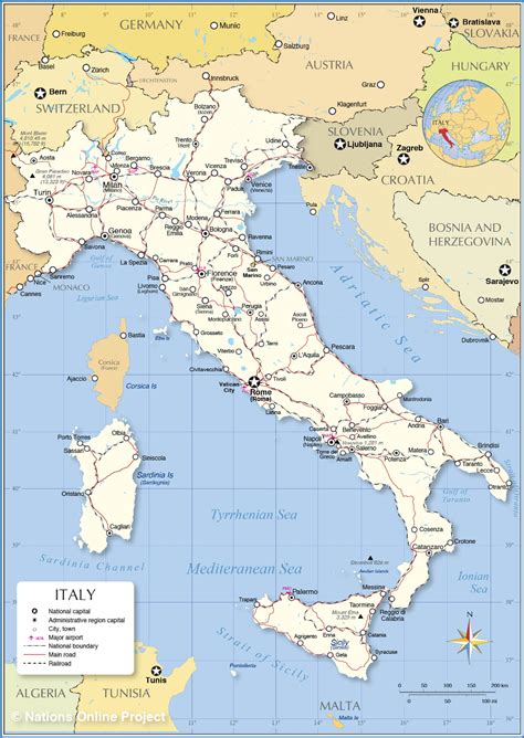 map of italy - Google Search | Italy map, Detailed map of italy, Map of ...