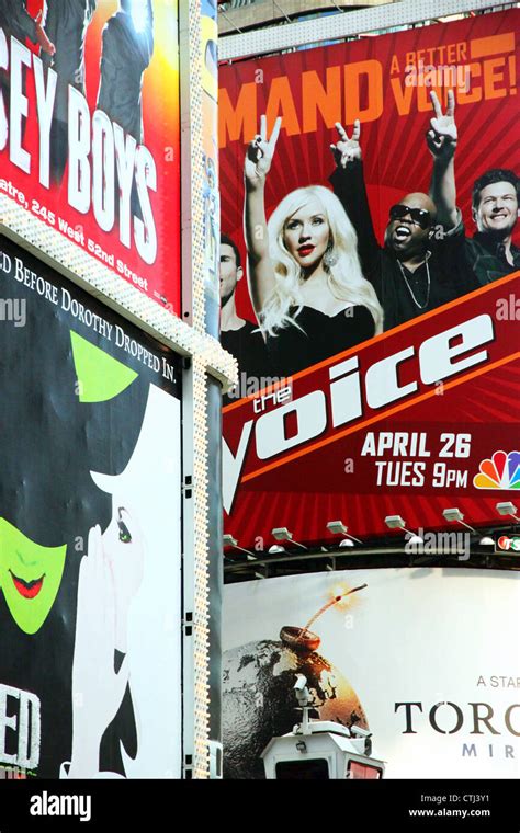 Times Square Billboards Stock Photo - Alamy