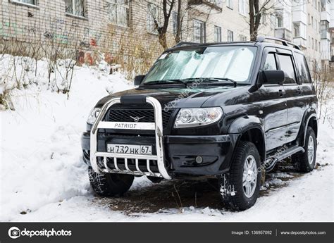 UAZ PATRIOT, legendary russian off-road auto. – Stock Editorial Photo © Alexeybykov #136957092