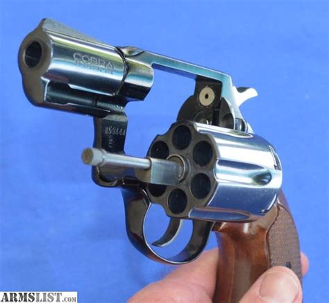 ARMSLIST - For Sale: COLT COBRA 38 BLUE, Nice 38 Special Second Issue ...