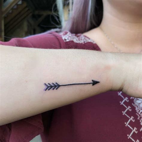 Simple Arrow Tattoo