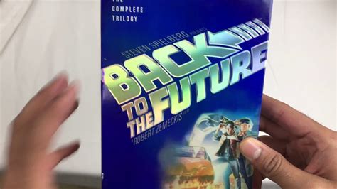 Back To The Future Trilogy DVD Unboxing - YouTube