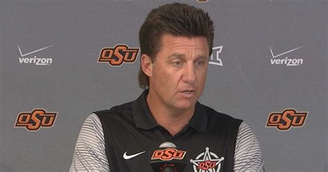 Notes On Mike Gundy's Kansas Press Conference | Pistols Firing