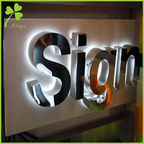 Backlit Logo Sign Letters Manufacturer | IS LED Sign Factory