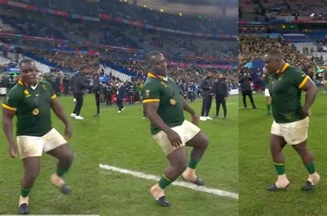 Springboks' Trevor Nyakane brings the dance moves home [watch]