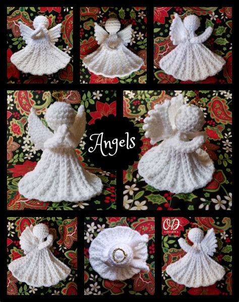 Christmas Angel Free Crochet Pattern • Oombawka Design Crochet