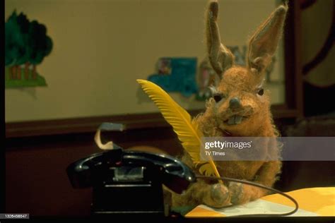 Puppet character Hartley Hare photographed on the set of children's... News Photo - Getty Images