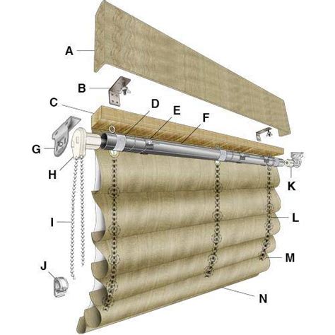 Hobbled Roman Shade Diagram – Fix My Blinds