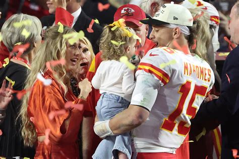 Patrick Mahomes, Travis Kelce party after Super Bowl 2023 win