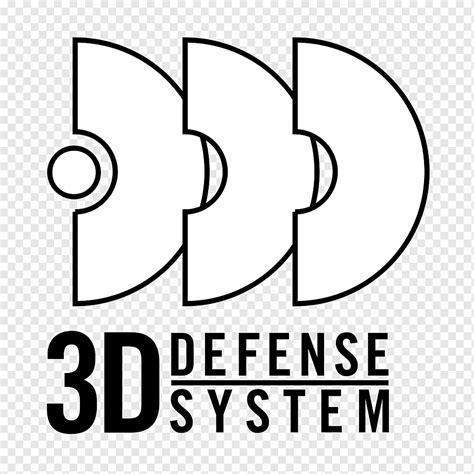 3D Defense System, HD, logo, png | PNGWing