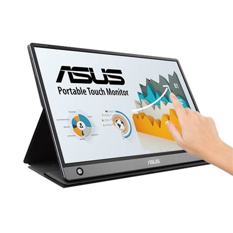 ASUS ZenScreen 15.6″ 1080P Portable Touch Monitor (MB16AMT) – Full HD ...