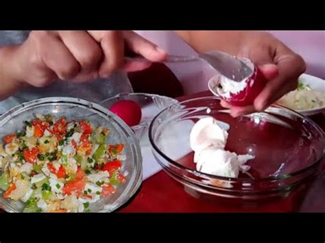 ITLOG NA PULA SA KAMATIS /salted eggs in tomato salad how to make ...