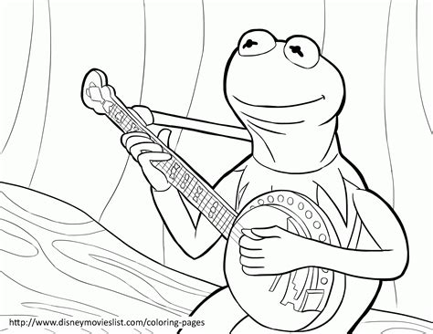 muppet kermit coloring pages - Clip Art Library