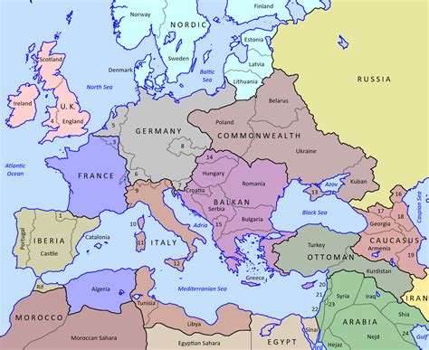 Your Ideal European Borders? | Page 3 | alternatehistory.com