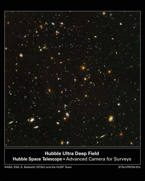 APOD: 2004 March 9 - The Hubble Ultra Deep Field