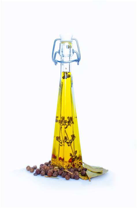 Olive Oil In A Bottle Free Stock Photo - Public Domain Pictures