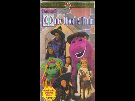 Barney's Once Upon A Time 1996 VHS - YouTube