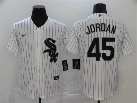 Men's Chicago White Sox 45 Michael Jordan Baseball Jersey | Etsy