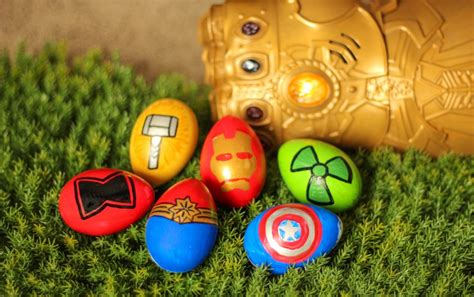 DIY Avengers Endgame Easter Eggs Craft Tutorial