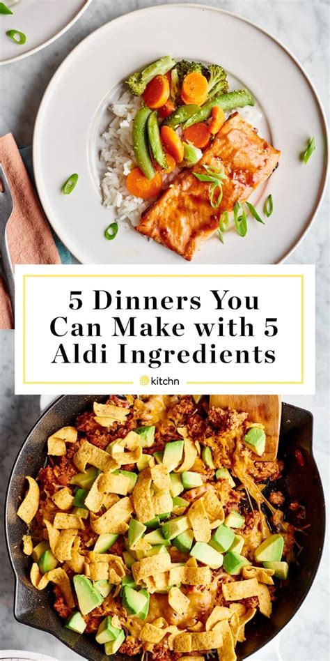 These 5-Ingredient Aldi Dinners Are Impossibly Easy | 5 ingredient dinners, Aldi meal plan, Aldi ...