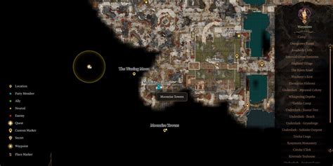 Baldur's Gate 3: Moonrise Towers Location